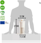 Vegan Milker by Chufamix, kitchen tool to make Plant Milks (soy, rice, oats & nut milk maker) or Coffee (from whole beans). Made in Europe. Recipe E-Book