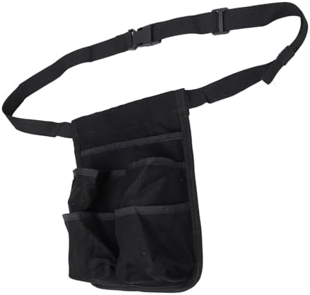 Massage Bottle Holster, Adjustable Belt Waist Bag Multi Pockets for Beauty Professionals, Hospitals, Polyester Material, Convenient for Carrying, Simple Maintenance