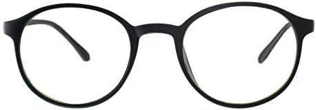 Oversize Classic Readers Mens Womens Home Office +0.50 Black Reading Glasses