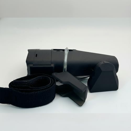Adjustable Camera Rig Support Brace | Arm Stabilizer with Strap for Handheld Shooting（Black）
