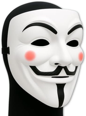 Hacker Style Mask for Cosplay & Costume – Universal Fit
