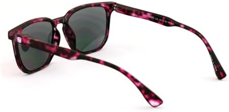 Men Women Progressive Reading Sunglasses - Zero Power On Top - UV Protection Reader CR20