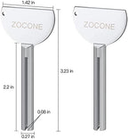 ZOCONE Toothpaste Squeezer, 6pcs Metal Tube Squeezer Key Stainless Steel Toothpaste Roller Tube Wringer for Paint, Cream, Cosmetic and Hair Dye(C)