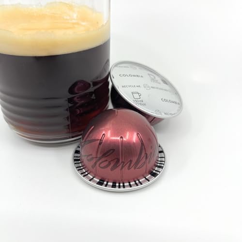 Single Origins Colombia Coffee Capsules, The Perfect Blend Premium Coffee & Espresso Capsules, Brews 230ml / 7.77 Ounce,10-Capsules, Pack of 1 (10, Colombia)