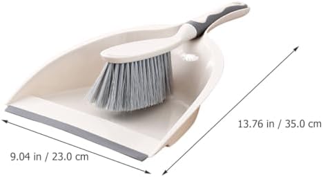 ABOOFAN Mini Broom and Dustpan Set, 2pcs Portable Desktop Whisk Broom with Dust Pan for Household Cleaning, Compact Cleaning Accessory for Office and Home Use