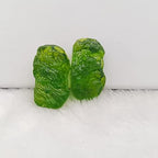 6-8g Green Moldavite Czech Meteorite Impact Glass Rough Stone Crystal Energy Stone SBOTTON-8571
