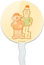 Sesame Street Bert and Ernie Distressed Cupcake Picks Toppers Decoration Set of 6