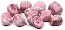 CrystalAge Pink Howlite Tumble Stone (20-25mm) - Single Stone