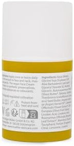 MÜHLE ORGANIC Face Cream | Natural Moisturizer w Shea Butter, Aloe Vera & Essential Oils | For All Skin Types | BDIH Certified | 100% Vegan |50mL (1.69 oz) Bottle
