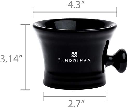 Fendrihan Essential Apothecary Shaving Mug (Black)