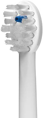 Waterpik Genuine Compact Replacement Brush Heads With Covers for Sonic-Fusion Flossing Toothbrush SFRB-2EW, 2 Count White