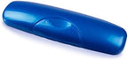 RADIUS Toothbrush Original Big Brush, BPA Free and ADA Accepted, Right Hand, Blue Brush and Blue Case