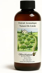 Lychee Flavoring Extract - Sweet - Floral Flavor for Baking and Beverages - Ice Cream - Non-GMO - Gluten Free - Kosher - Vegan - 4 ounces