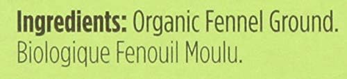 SPICELY Organic Ground Fennel, 0.5 OZ