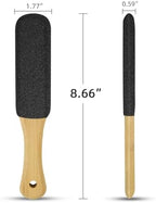 2 Pack Pumice Stone for Feet, Foot File and Callus Remover - Foot Scraper & Exfoliator Tool for Dead Skin, Cracked Heels, Dry Feet Care