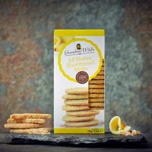 Grandma Wild's All Butter Shortbread Melts Cookies Box, 150g