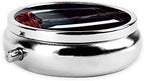 Wine Cup Print Mini Round Pill Box Small Pill Container Pill Organizer Box Portable Pill Storage Case Outdoor