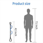 42 Inch Leg Lifter Strap Hand Grip for Adult, Senior, Elderly,Long Legs, Mobility aids