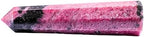 Amazing Gemstone Rhodonite Crystal Towers - Natural Healing Crystal Point Obelisk for Reiki Healing and Crystal Grid (2" to 3" INCH)