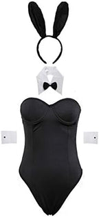JasmyGirls Sexy Halloween Bunny Costumes Women Cosplay Lingerie Set Anime One Piece Bodysuit Kawaii Maid Outfit Roleplay Suit