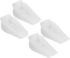 2pairs Highpads for Women Men Invisible Silicone Height Increase Insoles Comfortable Heel Lift Inserts for Shoes Reusable Foot Pads