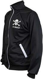 St. Pauli Black Ultras Skull Kult Crossbones Punk Activist Jacket Football Tracksuit Top