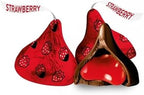 Candykrave Hershey'es Kisses Strawberry Dipped Chocolate Candy- 1lb (100 pcs) - Bulk Pack of Chocolate Covered Valentine's Day Candy, Bulk Chocolate for Valentines, Easter & Thanksgiving.