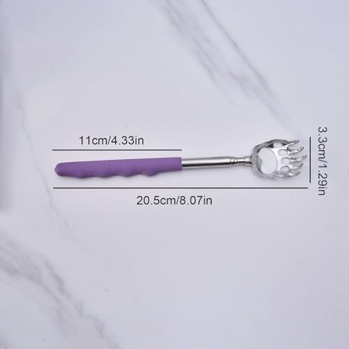 6 Packs Retractable Back Scratcher, Extendable Back Scratcher