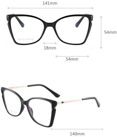 Anti Eye Strain Reading Glasses Blue Light Blocking Oversized Computer Readers Flat Light Mirror Presbyopic Glasses