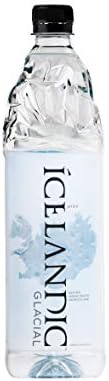 Icelandic Glacial, Natural Spring Water from Iceland, 33.8 fl oz (1000 ml) (Pack of 12)
