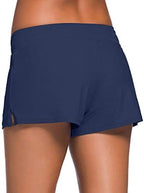 ChinFun Women's Board Shorts Swimswear Bottoms Tankini Swim Bathing Briefs Swimsuit Boardshorts Beach Trunks with Liner