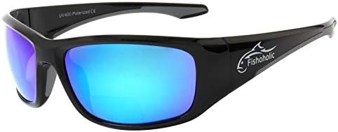 Fishoholic Polarized Bi-Focal Fishing Sunglasses with Reader Magnification (1.5x, 2.0x, 2.5x Options) and UV400 Protection