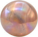 Amazing Gemstone Angel Aura Rose Quartz Crystal Ball with Stand - 1.5" Inches Crystal Sphere Meditation Balls for Witchcraft and Decorative Balls