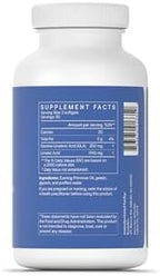 BodyBio Evening Primrose Oil - Natural Gamma Linolenic Acid for Healthy Skin & Hormone Balance - Non-GMO, Cold Pressed, 180 softgels