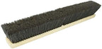 Weiler 42001 18" Block Size, Black Horsehair Fill, Fine Sweep Floor Brush, Natural