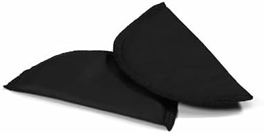 Dritz 103549 53071-1 Shoulder Pads, Covered All-Purpose, 1/4", Black