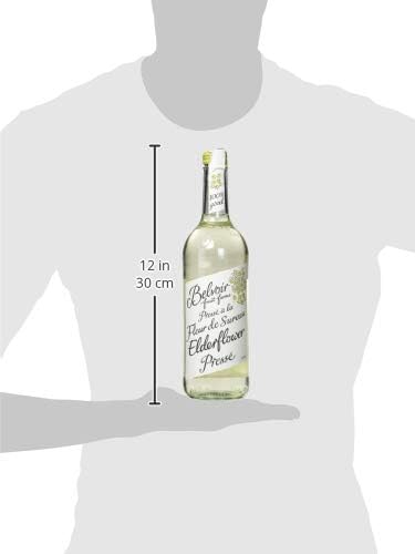 Belvoir Organic Elderflower Presse Juice, Glass 25.4 Ounce