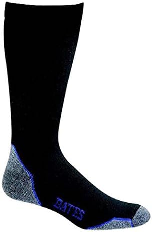 Bates Moderate Compression Large Black Sock 1 Pack