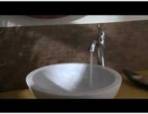 Moen Eva Brushed Nickel One-Handle Single Hole Bathroom Sink Faucet with Optional Deckplate and Available Vessel Sink Extension Kit, 6400BN