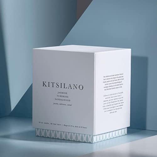 Vancouver Candle Co. Kitsilano Neighborhood Candle – Non-Toxic Soy Wax Aromatherapy Candle – Handmade with Natural Essential Oil – Strong Scented, Long Lasting 10 Ounce Jar Candle with Gift Box