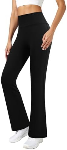 COPYLEAF Flare Leggings for Women High Waisted Seamless Yoga Pants Tummy Control Workout Gym Leggings Bootcut Pants