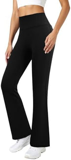 COPYLEAF Flare Leggings for Women High Waisted Seamless Yoga Pants Tummy Control Workout Gym Leggings Bootcut Pants