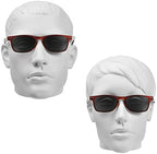 proSPORT Polarized Reading Sunglasses Full Lens Reader Non-Bifocal UV400 Protection Lightweight Flexible Frame Men Women