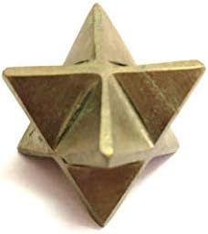 Jet Energized Pyrite Merkaba 1 inch Star Free Booklet Jet International Crystal Therapy. Jet International Healing Spiritual Divine India A++ Crystal Therapy Geometry Image is JUST A Reference.