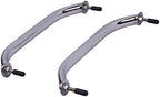 Hoffen 12Inch Boat Grab Bar, Stainless Steel Oval Grab Handle Handrail Multipurpose Hardware (2pcs)