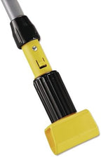 Rubbermaid Commercial Products Gripper Wet Mop Handle, 54-Inch Fiberglass, Heavy Duty Mop for Industrial/Household Floor Cleaning, Quick Change Mop Head