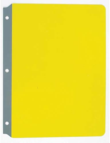 Ashley Productions ASH10830 Full Page Reading Guide, 8.5" Wide, 13" Length, 0.1" Height, Yellow