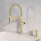 Blanco 526699 LATO Soap Dispenser, Satin Gold