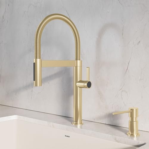 Blanco 526699 LATO Soap Dispenser, Satin Gold