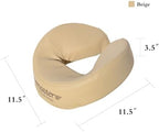 Master Massage Patented Ultra Plush Memory Foam Face Cushion Pillow Headrest